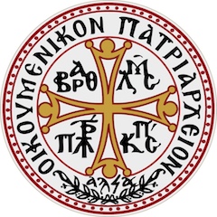 Emblem of the Ecumenical Patriarch of Constantinople Bartholomew I low